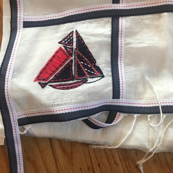 Tory Burch Sailboat Scarf - Picture 4 of 6